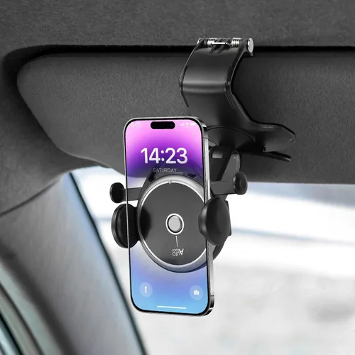 Miniatura 7 de Hovom Soporte de teléfono para ventilación de automóvil, soporte ajustable para teléfono celular, soporte de teléfono celular con bloqueo