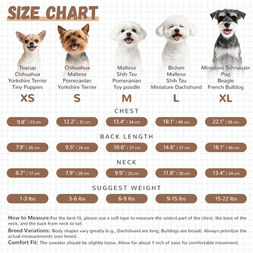 Miniatura 6 de ABRRLO Suéteres para Perros Pequeños Lindos Cárdigans de Perro con Oso Ropa para Perros Pequeños Medianos Niño Niña Cachorro Gato Cárdigan de Punto