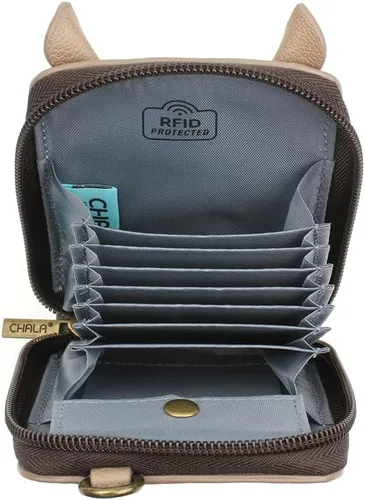 Miniatura 4 de CHALA Cute-C - Cartera para tarjetas de crédito, Hippo