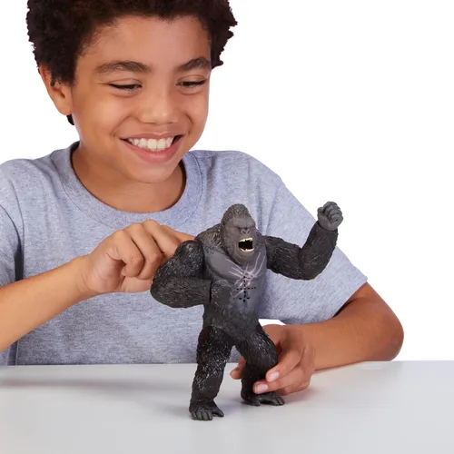 Miniatura 7 de Godzilla x Kong - Figura de Battle Roar Kong de 7 pulgadas por Playmates Toys
