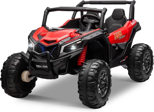 Miniatura 7 de OTTARO Autos eléctricos de 24 V XXXL de 2 plazas, vehículos eléctricos para niños grandes, camión UTV 4WD con control remoto, asiento espacioso