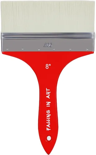 Miniatura 8 de Falling in Art Pincel Filbert Paddle para Pintura, Pincel de Escala para Pinturas al Óleo y Acrílicas, 1 Pulgada