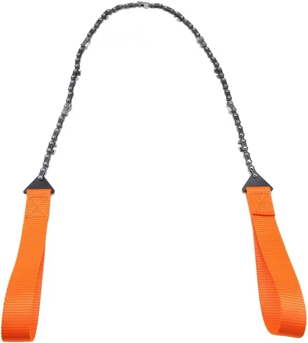 Miniatura 6 de Motosierra de bolsillo de 40.6 pulgadas, motosierra portátil de mano de emergencia con bolsa, herramienta de senderismo para camping para corte