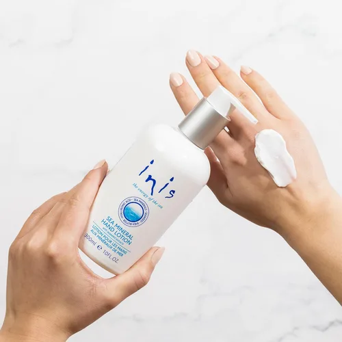 Miniatura 3 de Inis the Energy of the Sea - Loción de manos mineral marina para mujeres y hombres, humectante ligero para manos laterales con algas marinas