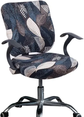 Miniatura 10 de Melaluxe Funda para silla de oficina de computadora, funda universal protectora y elástica para silla giratoria elástica Totam