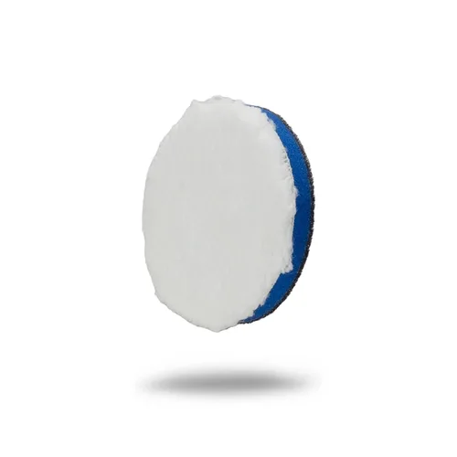 Maxshine Almohadilla universal de espuma de pulido de microfibra de 3 pulgadas para corte, microfibra ultrasuave con gancho y bucle, compatible con