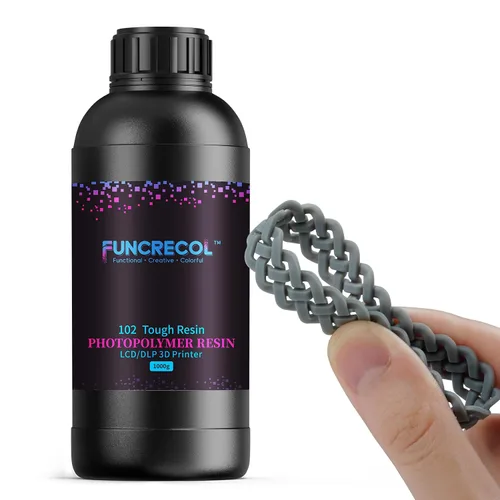 Miniatura 13 de 16K - Resina de fotopolímero estándar mejorada, resina de impresora 3D de curado UV rápido de 405 nm, resina de impresión 3D de baja olor y alta