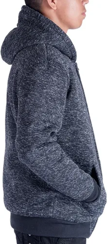 Miniatura 2 de Gary Com - Sudadera de vellón sherpa de alto gramaje con capucha para hombre, forro de grueso vellón, con cremallera completa, cálidas chaquetas
