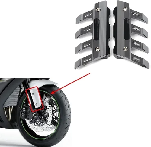 Miniatura 5 de Protectores de horquilla para Y&AMAHA Xj6 XJ6 XJ 6 motocicleta guardabarros delantero protector de horquilla protector de guardabarros delantero Azul