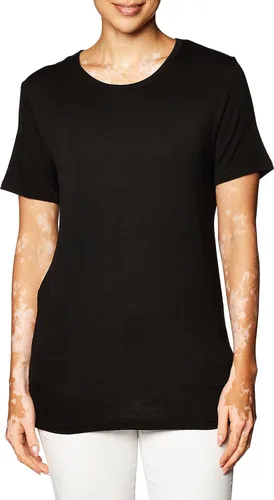 Miniatura 4 de WonderWink - Camiseta sedosa de manga corta para mujer