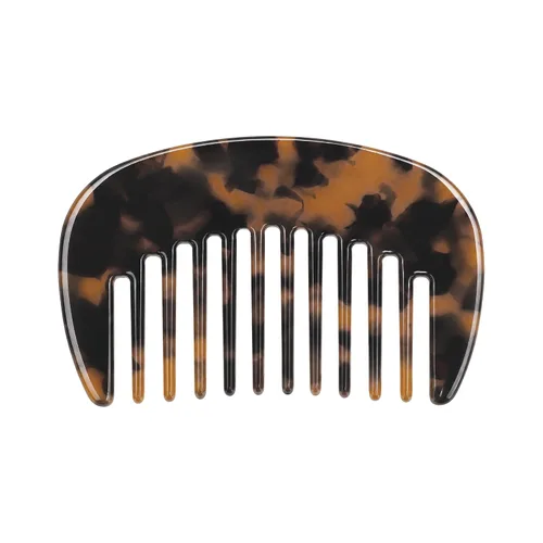 Miniatura 26 de VOCOSTE Peine para el cabello de dientes anchos, peine antiestático de tamaño de bolsillo para cabello grueso, rizado, cuidado del cabello, peine