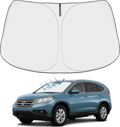 Miniatura 157 de Proadsy Parasol para parabrisas actualizado 2025, ajuste personalizado Dodge RAM 1500 2Dr 2019-2024 2025, 4 capas, plegable, protector de parasol