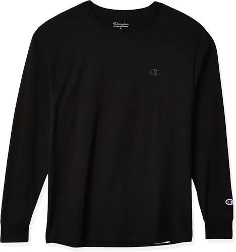 Champion Camiseta de manga larga con cuello redondo para hombre camiseta de manga larga para hombre