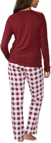Miniatura 2 de Calvin Klein Conjunto de pijama de forro polar de 2 piezas para mujer