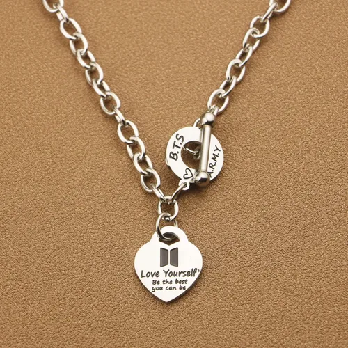 Miniatura 4 de ARETIS Kpop Bangtan - Collar de regalo para niños Be the best J-HOPE JIMIN JIN JK RM SUGA V Collar Bangtan Boys Lover Jewelry Regalo para niños fans