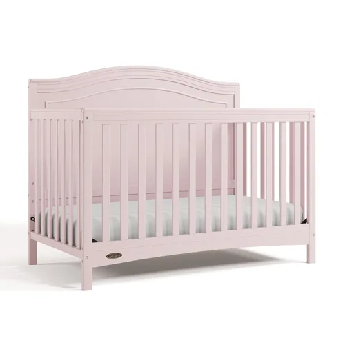 Graco Paris 4 en 1 Cuna Convertible - Certificada GREENGUARD Gold, se convierte en cama infantil, diván y cama completa, se ajusta a colchón de cuna