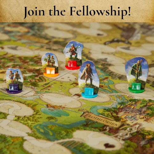 Miniatura 3 de El Señor de los Anillos: Aventura al Monte Doom Juego Familiar Juego Cooperativo Juego de Estrategia