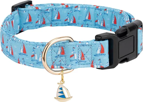 Miniatura 12 de Collares para perros personalizados, collares ajustables para cachorros con hebilla de seguridad para perros pequeños, medianos y grandes, collar