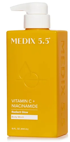 Miniatura 26 de MEDIX - Juego de 3 piezas para el cuidado de la piel antienvejecimiento Limpiador facial y corporal espumoso exfoliante con ácido glicólico AHA +