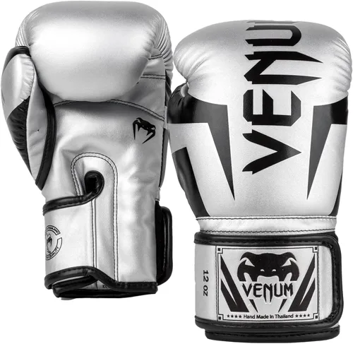 Miniatura 6 de Venum Elite - Guantes de boxeo Plateado/Negro