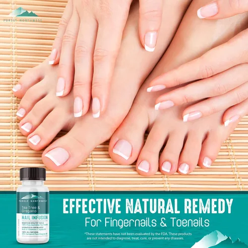 Miniatura 2 de Solución de uñas de hongos 100% natural extra fuerte para uñas de los pies y las uñas: renueva uñas gruesas, rotas y descoloridas hechas por Purely