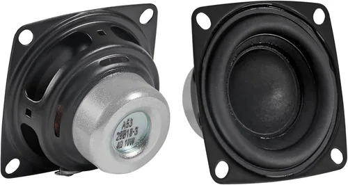 Miniatura 7 de 4 unidades de altavoz de audio de 4 ohmios, 3 W, 1.5 pulgadas, rango completo, woofer estéreo HiFi - Negro