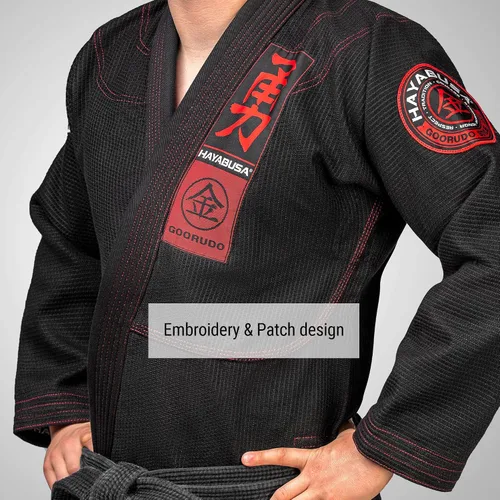 Miniatura 5 de Hayabusa Goorudo 3 Gold Weave Jiu Jitsu Gi