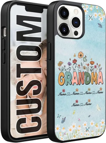 Miniatura 13 de Fundas de teléfono personalizadas para iPhone 16/15/14/13/12/11 Pro Max para Samsung S25/S24/S23/S22/S21/S20 Blanco