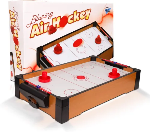 Miniatura 7 de Point Games Mesa de hockey, mini juegos de mesa para niños, juego de arcade para niños y niñas, gran regalo para niños a partir de 3 años