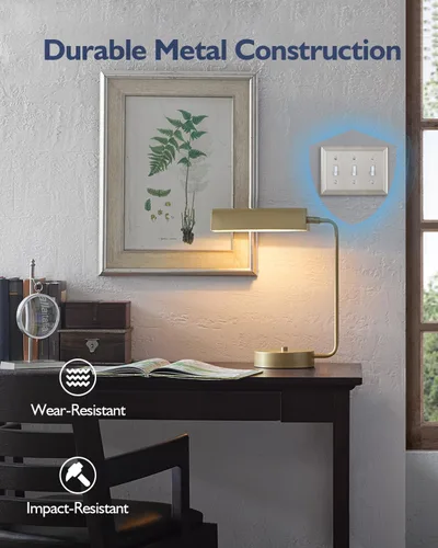 Miniatura 3 de Paquete de 2 cubiertas para interruptor de luz, placa de pared de triple palanca de níquel satinado, cubierta de placa de interruptor de metal
