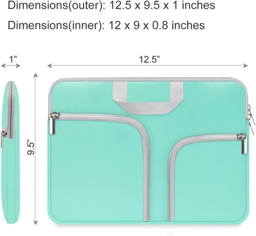 Miniatura 4 de HESTECH Funda para Chromebook de 11.6 pulgadas, funda protectora para portátil de 12 pulgadas, para Acer R11/Spin 311/HP Stream/Samsung/Surface Hot
