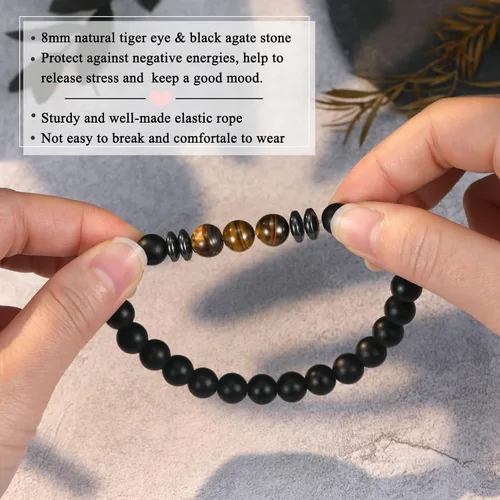 Miniatura 3 de UNGENT THEM Pulsera para hombre y niño, regalos para papá, hijo, mi hombre, nieto, hermano, marido, papá extra, tío, aniversario, graduación