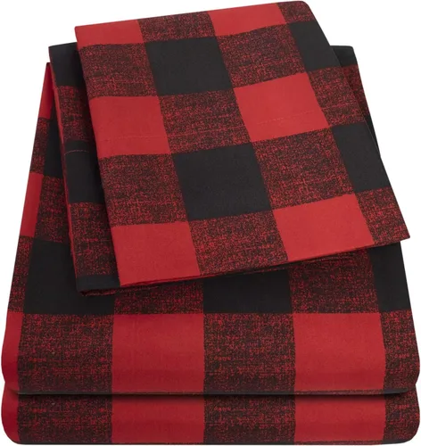 Miniatura 38 de Juego de sábanas y fundas de almohada de la colección 1500 Supreme, tamaño Queen, estampado Paisley gris - Juego de sábanas y fundas de almohada