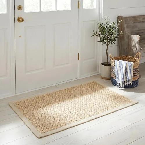 Miniatura 14 de SAFAVIEH Alfombra de área 2x3 - Colección de fibra natural - Chocolate, sisal, diseño tejido con borde (NF525D)