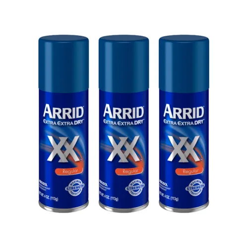 Miniatura 4 de ARRID XX Desodorante Antitranspirante Spray Regular 4 oz (Paquete de 4)