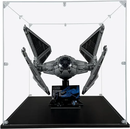 Miniatura 7 de Vitrina acrílica compatible con LEGO Y-Wing Starfighter #75181, vitrina a prueba de polvo (solo funda) (juegos de Lego no incluidos)