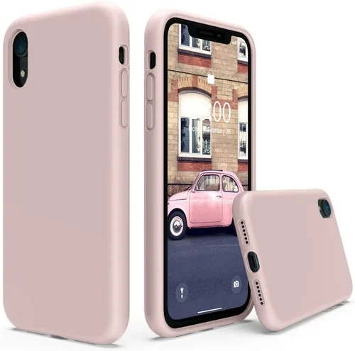 Miniatura 11 de SURPHY - Carcasa de silicona para iPhone XR, suave, a prueba de golpes, con forro de microfibra, compatible con iPhone XR (2018) de 6.1 pulgadas