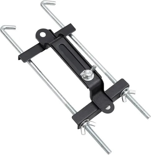 Miniatura 2 de Soporte de batería ajustable premium para bandeja, barra transversal de batería ajustable universal con perno en J, apto para coche SUV, buen