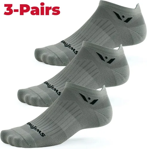 Miniatura 2 de Swiftwick - ASPIRE ZERO (3 pares) calcetines para correr, calcetines de ciclismo, ajuste de compresión