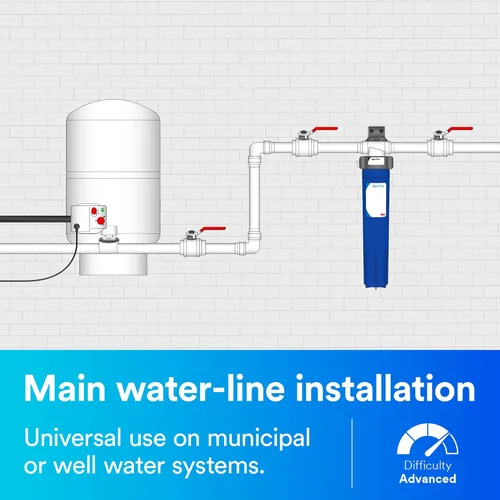 Miniatura 7 de 3M Aqua-Pure Sistema de Filtro de Agua Sanitario de Cambio Rápido para Toda la Casa AP904, Reduce Sedimento, Sabor y Olor a Cloro, y Escala, Uso