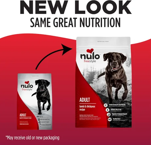 Miniatura 2 de Nulo Freestyle Alimento para Perros Adultos, Alimento Seco Premium Totalmente Natural Sin Granos de Croquetas Pequeñas para Perros, con Probiótico