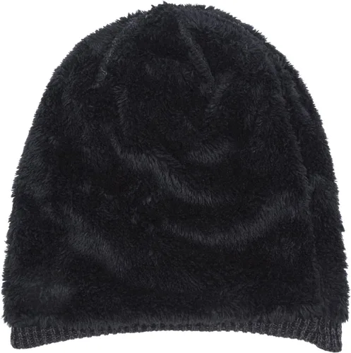 Miniatura 4 de REDESS Gorro para hombre y mujer, gorro de invierno cálido, gorro de punto holgado grueso