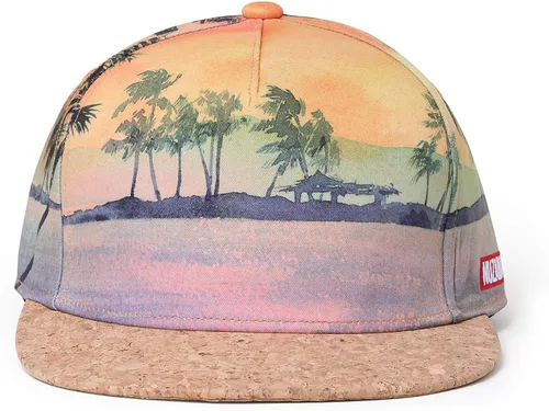 Miniatura 3 de NUZADA Snapback Hats for Men Flat Bill Hat Hip Hop Style Originales Print Adjustable Flat Brim Baseball Cap