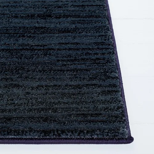 Miniatura 3 de SAFAVIEH Vision Collection - Alfombra de 4 x 6 pies, color negro, diseño moderno degradado, no desprende pelusa y fácil de limpiar, ideal para sala