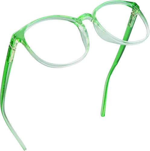 Miniatura 9 de LifeArt - Anteojos con bloqueo de luz azul, antifatiga ocular, anteojos de lectura para computadora con bisagra de resorte, anteojos para jugar