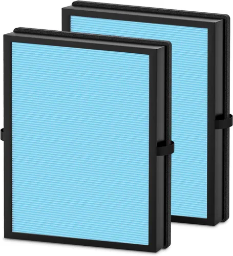 Paquete de 2 filtros de aire MK04 de repuesto para purificador de aire AROEVE MK04 MG04JH DH-JH04, filtro premium de 4 capas para polvo, caspa de
