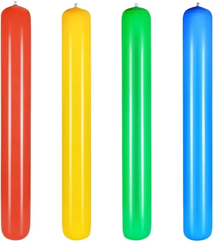 Palos inflables para piscina de 41.3 pulgadas, fideos inflables coloridos de PVC, juegos de agua al aire libre, juguete para piscina, flotador,