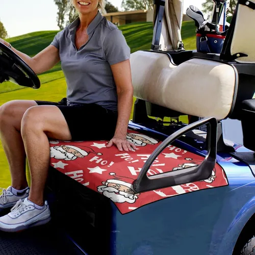 Miniatura 3 de Fundas de asiento de carrito de golf, toalla de manta de asiento de carrito de golf, cubierta de asiento de carrito de golf para asientos de 2
