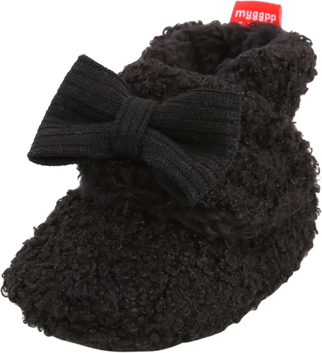 Miniatura 2 de Botas de nieve para bebés y niñas, para primeros caminos, de forro polar cálido para invierno, para recién nacidos, zapatos antideslizantes, Negro
