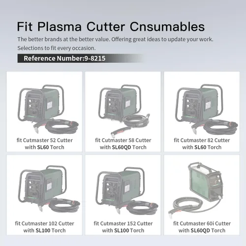 Miniatura 6 de WeldingStop 9-8251 Guía de separación para Cutmaster 52 Thermal Dynamics SL60 SL100 Consumibles de antorcha 1pc